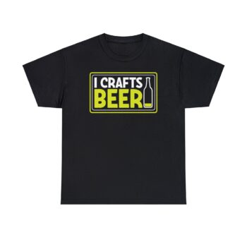 Funny I Craft Beer Beer Enthusiast Brew Master Sarcastic Beer Snob Unisex Heavy Cotton T-Shirt