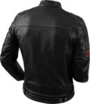 Men’s Black Biker Lightweight Leather Jacket (4)