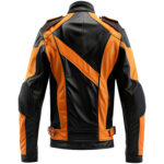 double_rider_mens_leather_jacket_orange_and_black_front-gigapixel-art-height-2000px