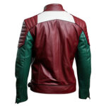 mrvirani2_mens_maroon_and_light_green_racer_leather_jacket_amaz_front-gigapixel-art-height-2000px