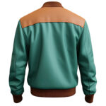 mrvirani2_sea_green_brown_white_and_grey_varsityleather_jacket_front-gigapixel-art-height-2000px